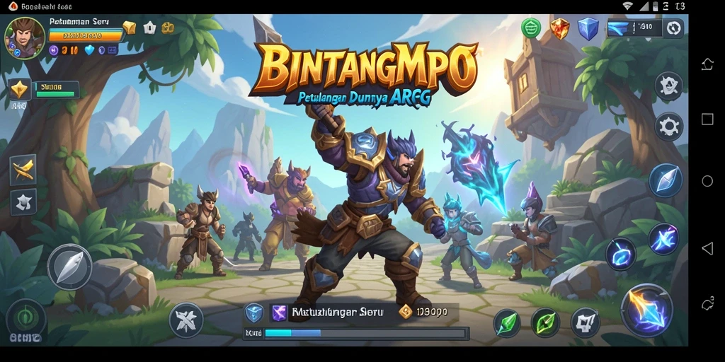Gameplay seru dan dinamis dari BINTANGMPO