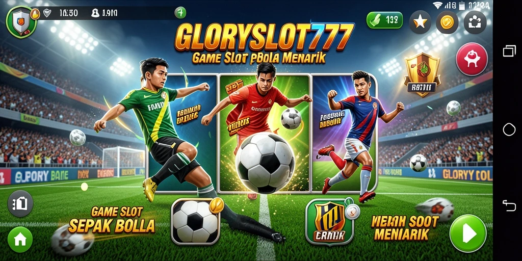 Tampilan gameplay GLORYSLOT777 yang mengasyikkan dan penuh aksi.