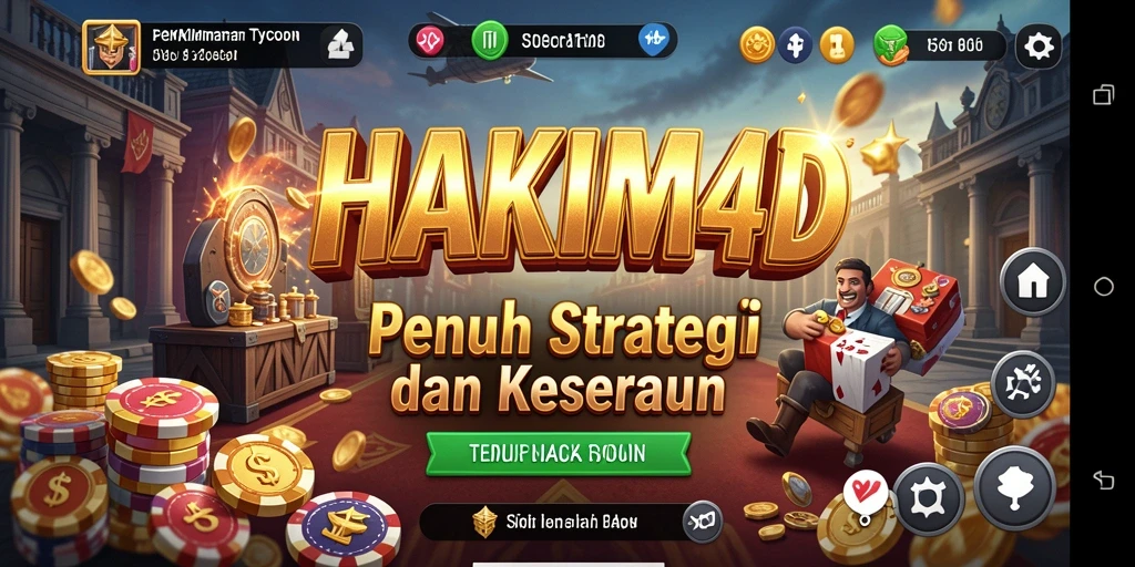 Gambaran gameplay menarik di HAKIM4D dengan strategi Tycoon.