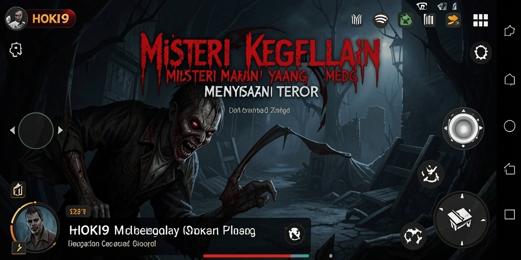 Gameplay HOKI9 yang menyeramkan dengan atmosfer mencekam.