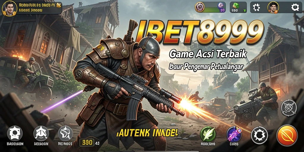 Tampilan aksi mendebarkan dalam gameplay IBET899.