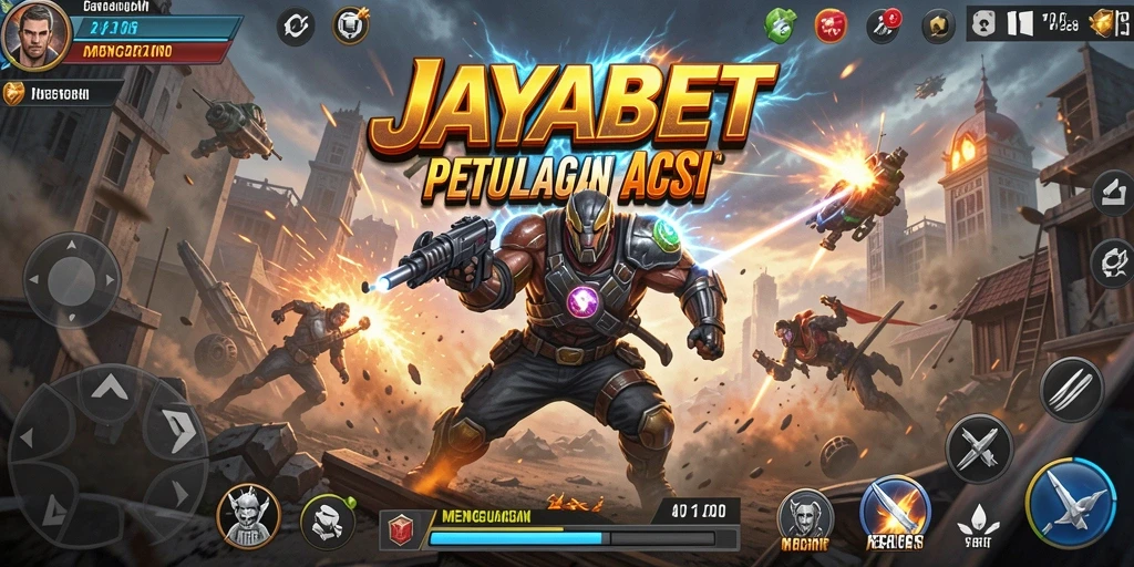 Tampilan gameplay seru di JAYABET dengan aksi menegangkan.