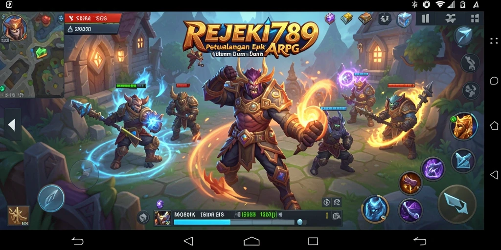 Tampilan penuh aksi dari gameplay REJEKI789 dengan petualangan epik.